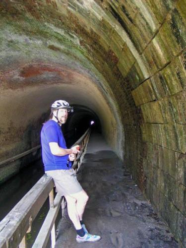 Lunch Break in a Tunnel