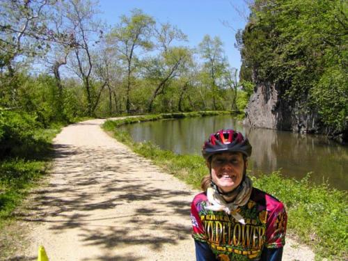 Trail improves closer to DC