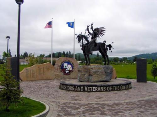 Western end of the trail