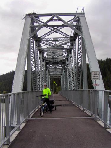 Bridge redone for bicycles