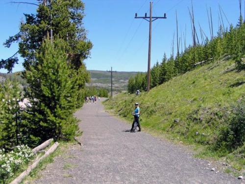 Nathan and I came throug here